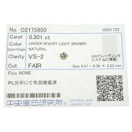 Autre Marque Lose Diamant 0,301 ct VLB-VS2-Fair Braun