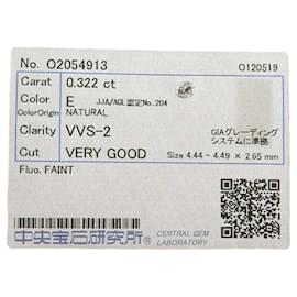 Autre Marque Certified Loose Diamond 0.322ct E-VVS2 Other