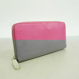 Louis Vuitton-Louis Vuitton Long Wallet Epi Zippy M69347-Pink