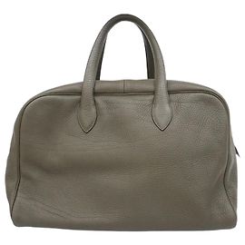 Hermès Hermes Tote Bag Victoria 43 in Olivgrün Olivgrün