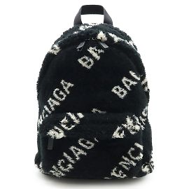 Balenciaga Everyday Rucksack Schwarz Weiß