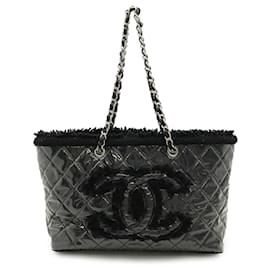 Chanel-Chanel Coco Mark Shoulder Bag-Black