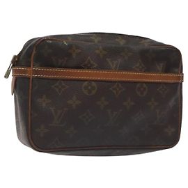 LOUIS VUITTON Clutch Compiegne 23 M51847 Auth LV bs27055 Monogramm
