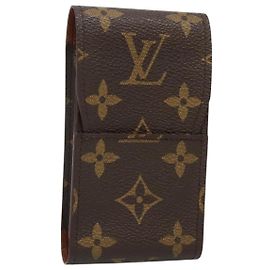 LOUIS VUITTON Monogram Etui cigarette Cigarette Case M63024 LV Auth 130525 Monogram