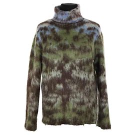 Louis Vuitton Suéter de algodón caqui Caqui