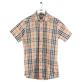 Burberry-Cotton shirt-Beige
