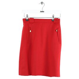 Burberry Falda de lana Roja