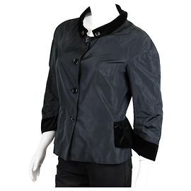 Dolce & Gabbana Jacke Schwarz aus Polyester Größe 46 Schwarz