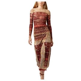 Completo Jean Paul Gaultier Red Trail Rosso Beige Rosso Beige
