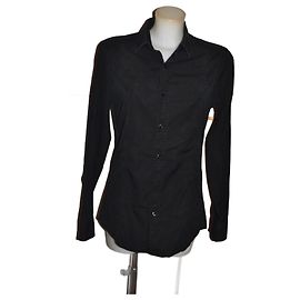 Camisa Gucci negra de algodón Negro