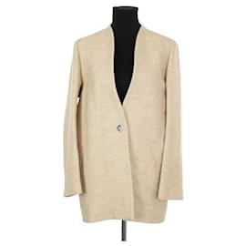 Sandro Abrigo de algodón Beige