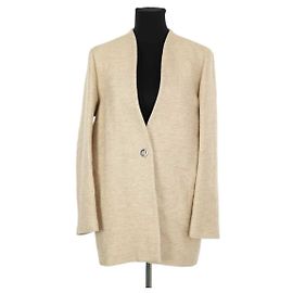 Sandro Cotton coat Beige