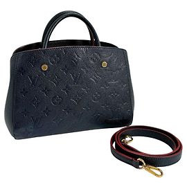 Sac à épaule Montaigne BB de Louis Vuitton Rouge
