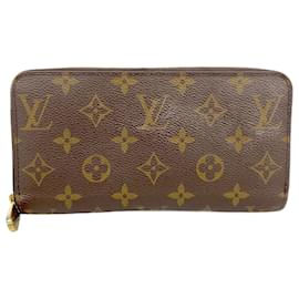 Louis Vuitton-Louis Vuitton Monogram Zippy Long Wallet-Brown
