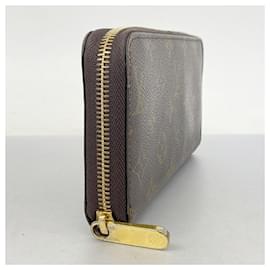 Louis Vuitton-Louis Vuitton Monogram Zippy Long Wallet-Brown