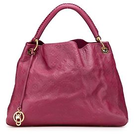 Louis Vuitton Monogram Empreinte Artsy MM Rouge Rouge Bordeaux