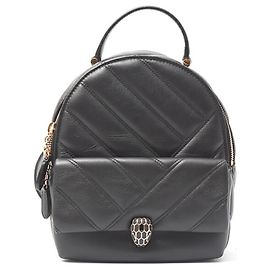 Bulgari Bvlgari Damen Serpenti Cabochon Rucksack Schwarz