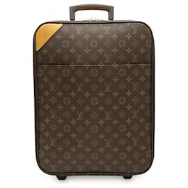 Louis Vuitton-Louis Vuitton Pegase Monogram Suitcase-Brown