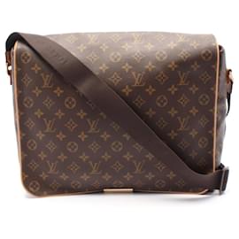 Louis Vuitton-Louis Vuitton Abbesses Monogram Shoulder Bag-Metallic,Bronze