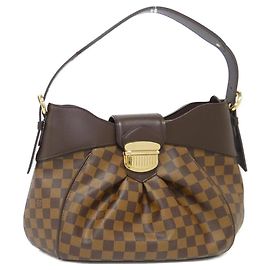Bolsa de Ombro Sistina Damier Louis Vuitton Marrom
