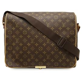 Louis Vuitton-Louis Vuitton Abbesses Monogram Shoulder Bag-Brown