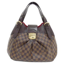 Bolsa de Ombro Sistina Damier Louis Vuitton Marrom