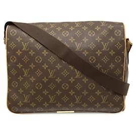 Louis Vuitton-Louis Vuitton Abbesses Monogram Shoulder Bag-Brown