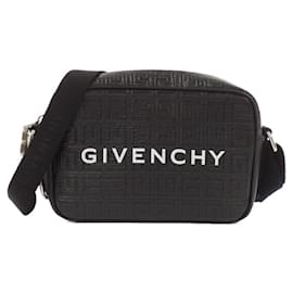 Givenchy-Givenchy G-Essentials Coated Canvas Shoulder Bag-Black