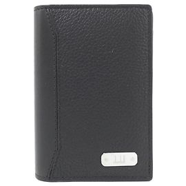 Alfred Dunhill Dunhill 1893 HARNESS Calf Card Case Black
