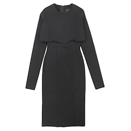 Givenchy-Givenchy Punto Milano Dress Black-Black