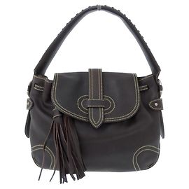 Borsa a spalla in pelle Bally marrone Marrone