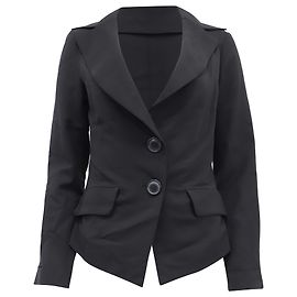 Blazer simple en viscose noire de Vivienne Westwood Noir