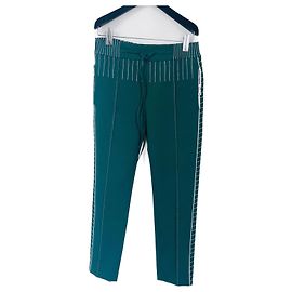 Pantalon Jogging Valentino Vert Polyester Vert