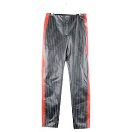 Louis Vuitton Schwarze gerade Hose Schwarz