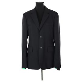 Comme Des Garcons Wolljacke Schwarz