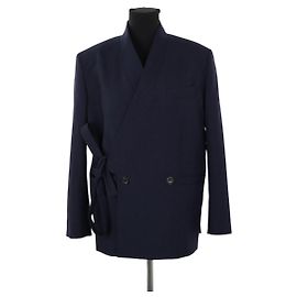 Kenzo Wool kimono Blue