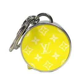 Louis Vuitton-Louis Vuitton Monogram Porte Cle Meter Tape Charm Keychain-Yellow