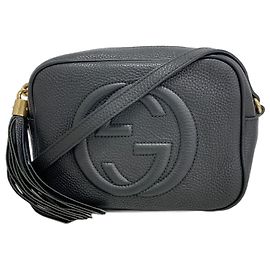 Bolsa de Ombro Gucci Soho 308364 Preto