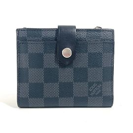 Louis Vuitton Damier Graphite Multiport Carte Compact Wallet Black