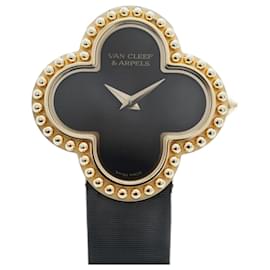 Damenarmbanduhr Van Cleef & Arpels Alhambra 136574 Schwarzes Zifferblatt Andere
