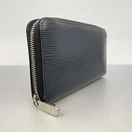 Louis Vuitton-Louis Vuitton Epi Zippy Wallet M61857 Noir-Black