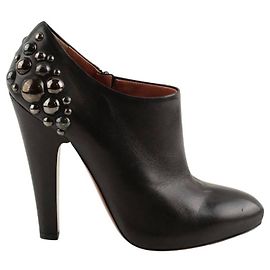 Alaïa Botas de couro Preto