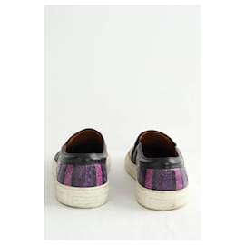 Givenchy-Leather sneakers-Brown