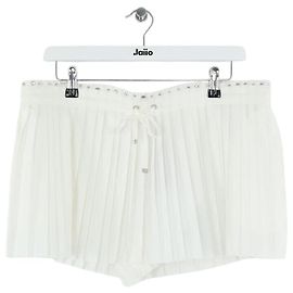 Paco Rabanne Minifalda de algodón Blanco