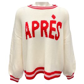 Alice + Olivia Ecru Multi Ogden Apres Pullover Écru