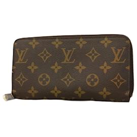 Louis Vuitton-Louis Vuitton Monogram Zippy Wallet-Brown