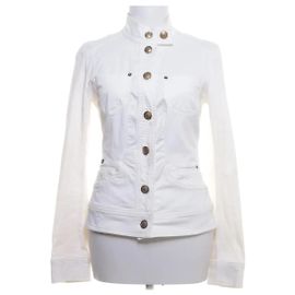Dolce & Gabbana Jeansjacke Weiß Weiß
