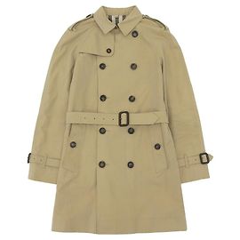 Trench coat in cotone beige per bambini Burberry Beige