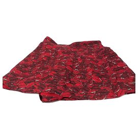 Valentino Lips Print Red Skort Red