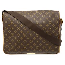 Borsa a Spalla Monogram Abess Louis Vuitton Marrone Altro Monogramma